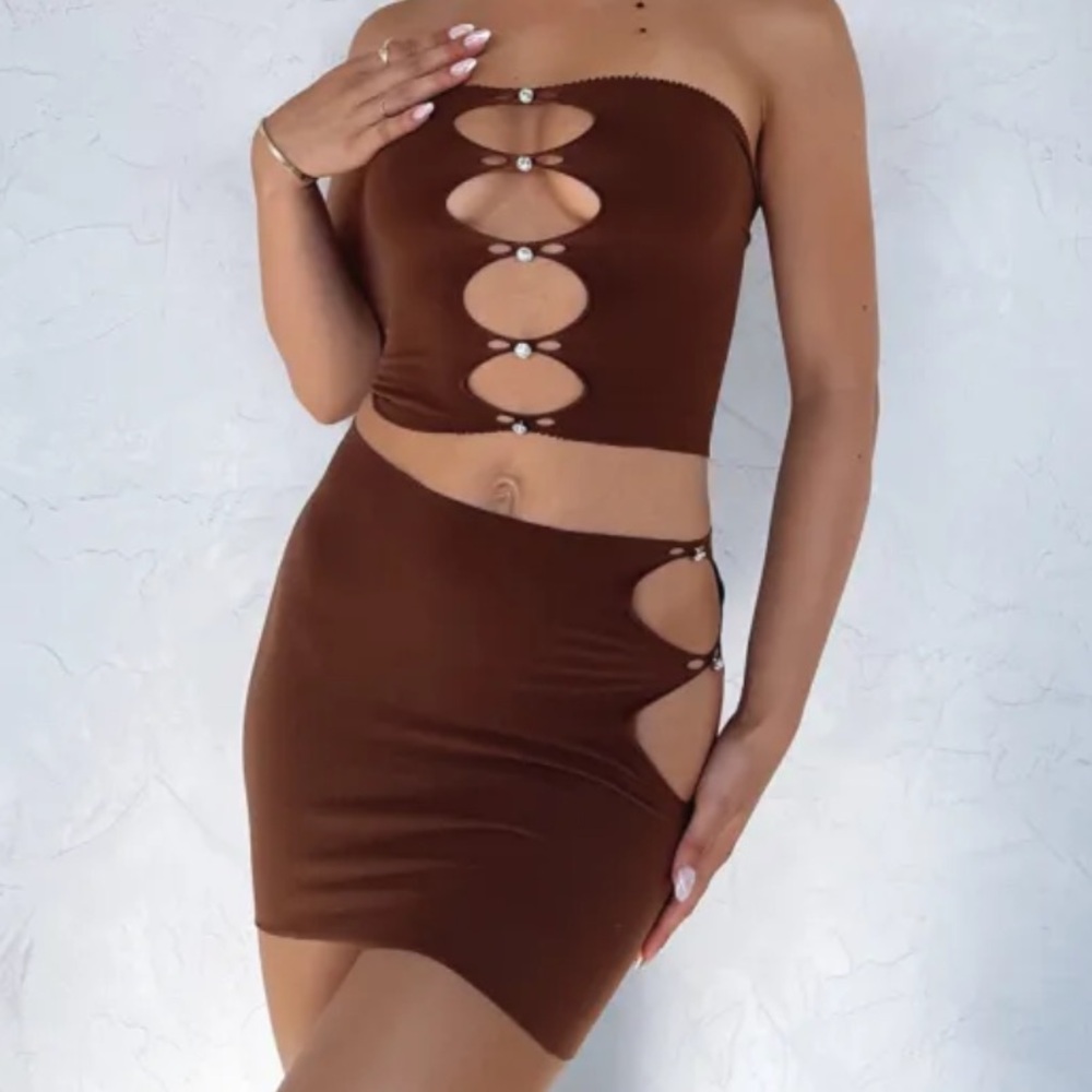 White Fox Boutique Mini Skirt